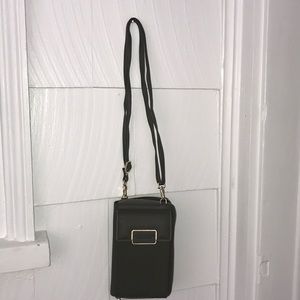 NWOT Faux Leather Mini Crossbody